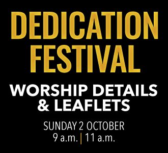 Worship details for Dedication Festival
