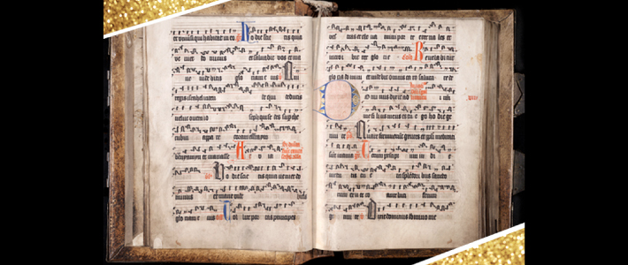 Medieval music manuscripts