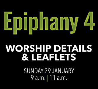 Worship details for Epiphany 4