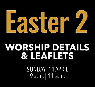 Worship details for Easter 2