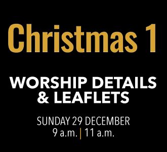 Worship details for Christmas 1