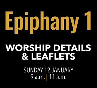 Worship detais for the first Sunday after Epiphany