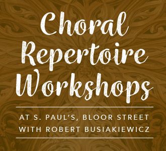 Choral Repertoire Workshops