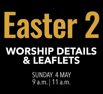 Worship details for Easter 2