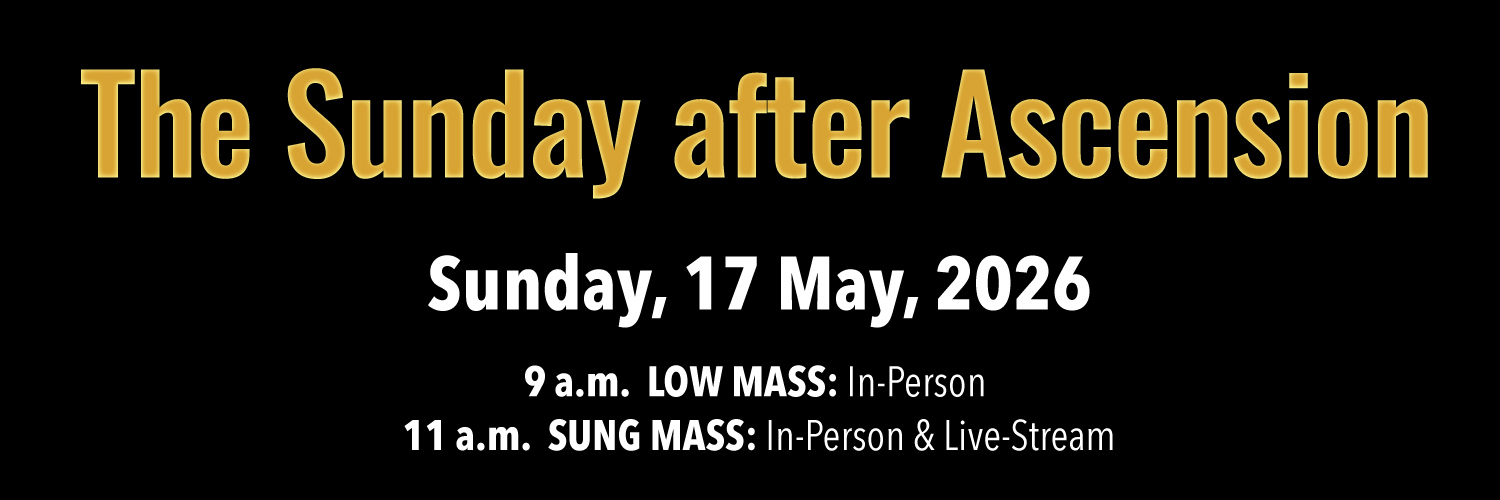 Worship details for Ascension 1