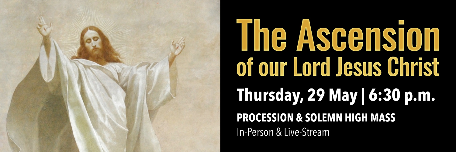 Worship details for Ascension Day