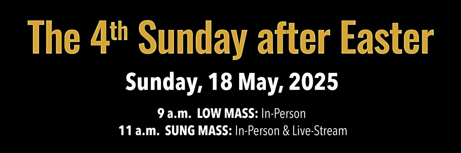 Worship details for Easter 4