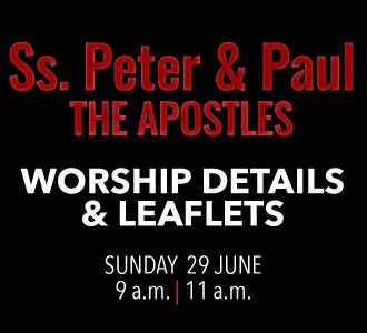 Worship details for Ss. Peter & Paul