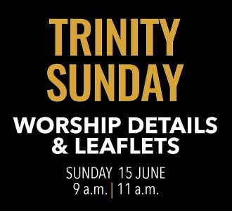 Worship details for Trinity Sunday 2025