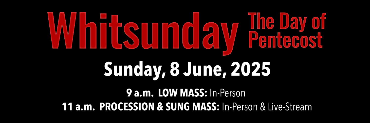Worship details for Whitsunday