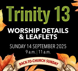 Worship details for Back-to-Church Sunday