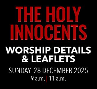 Worship details for the Holy Innocents