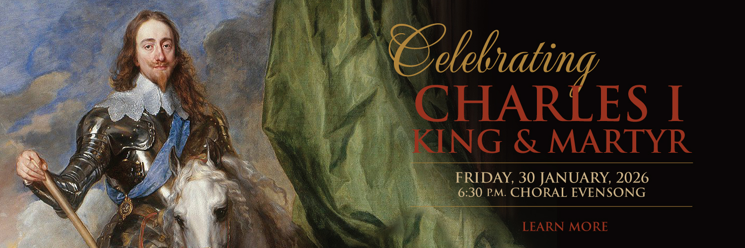 Celebrating Charles I on Friday 30 January 2026