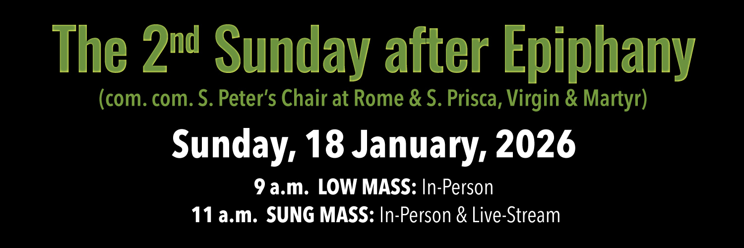 Worship details for Epiphany 2