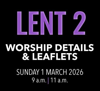 Worship details for Lent 2
