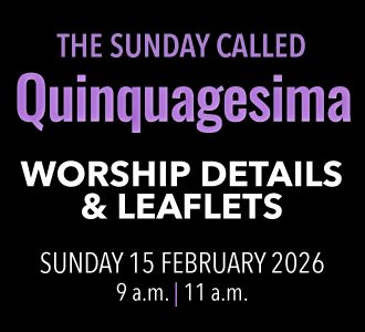 Worship details for Quinquagesima