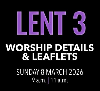 Worship details for Lent 3