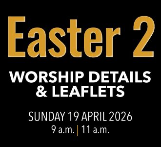 Worship details for Easter 2
