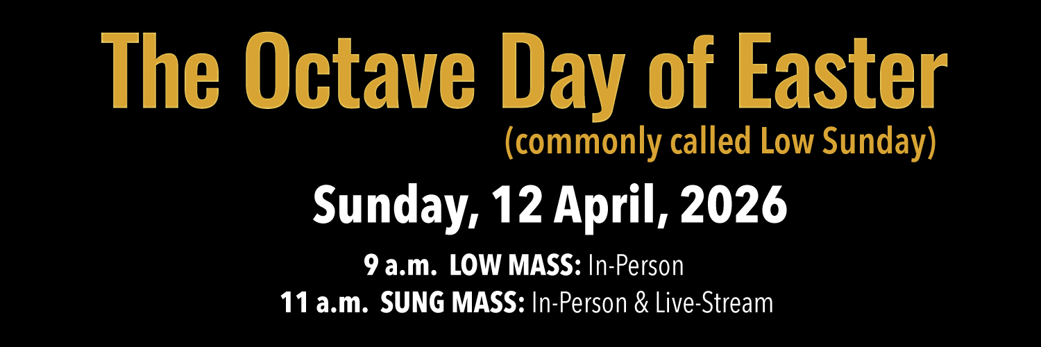 Worship details for Easter 1