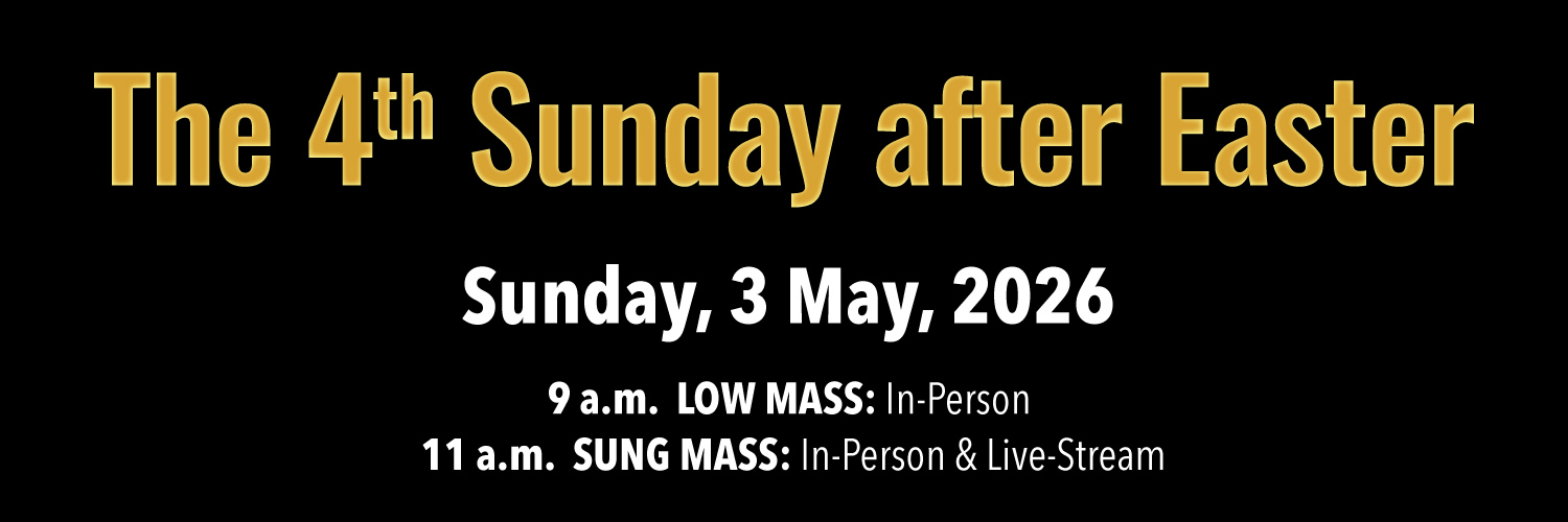 Worship details for Easter 4