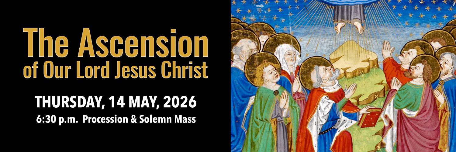 Worship details for Ascension Day