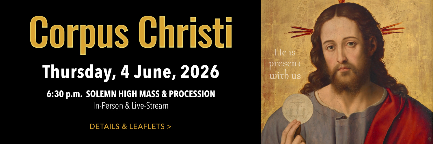Worship details for Corpus Christi